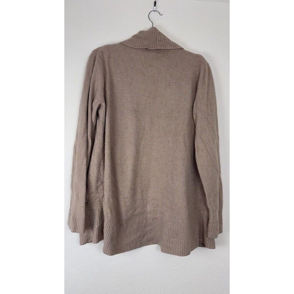 Barefoot Dreams Cozychic Lite Open Front Cardigan Women’s L/XL Taupe Style 452 - Picture 5 of 6